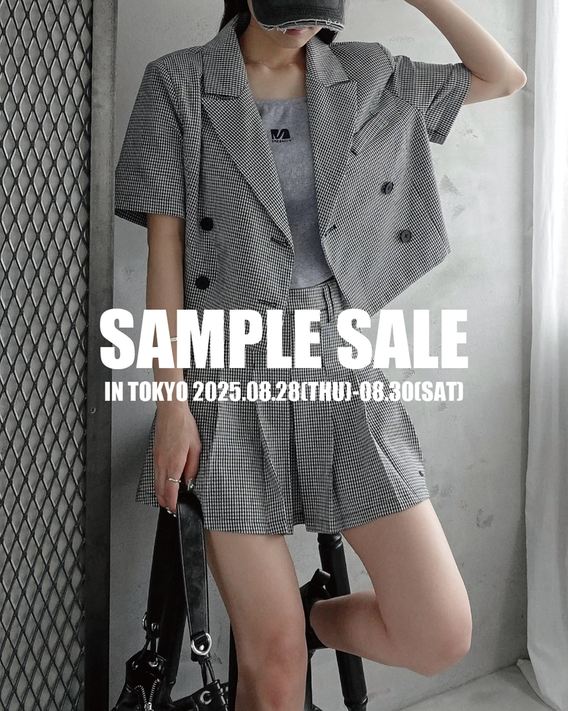 SAMPLE SALE 8.28(THU)-8.30(SAT)