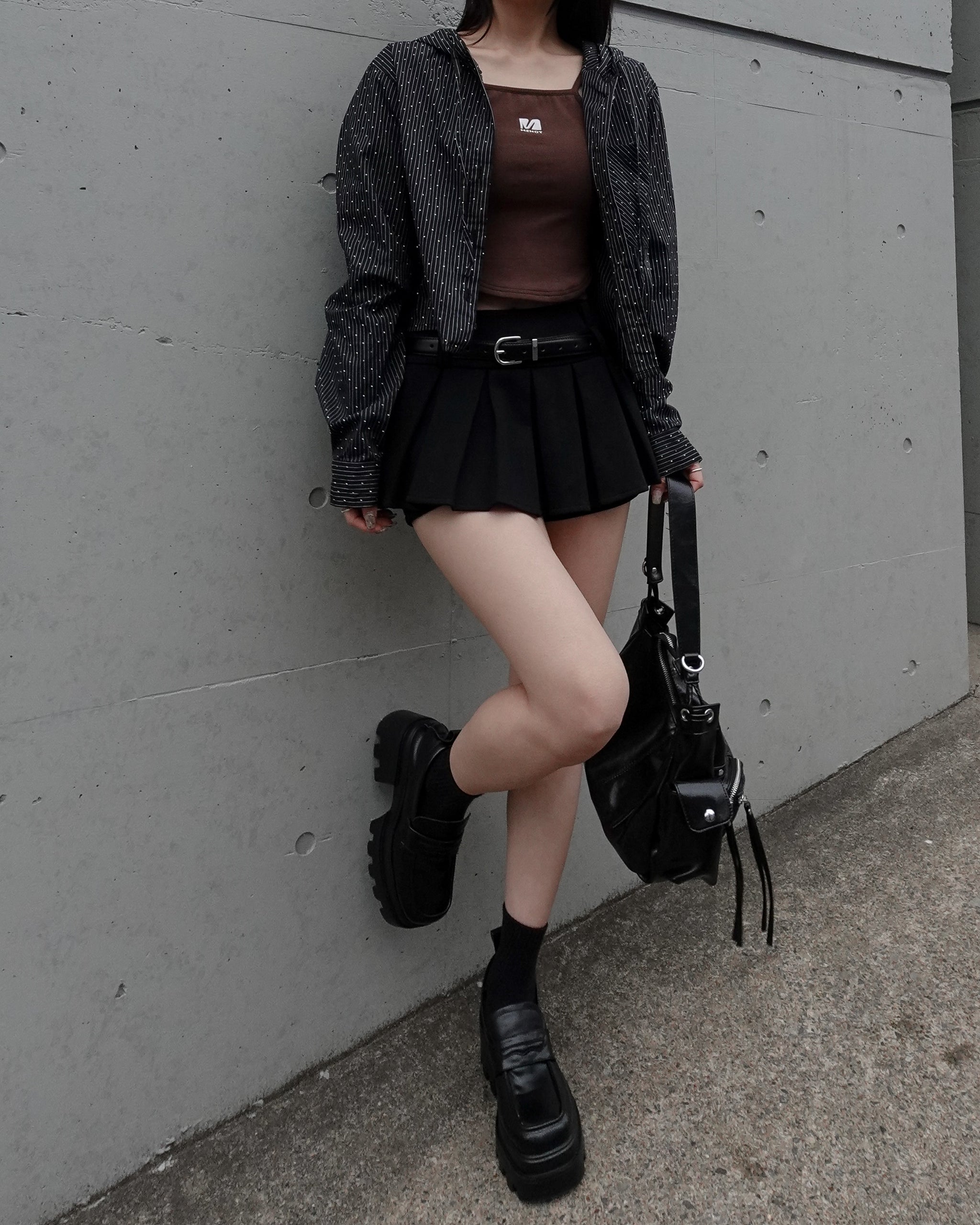 再入荷なし】プリーツデザインショートパンツ – menot