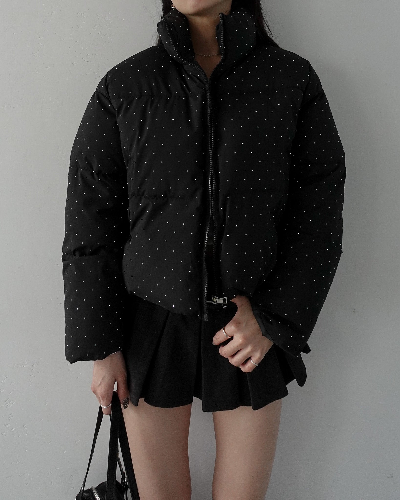 ラインストーンダウンジャケット – menot