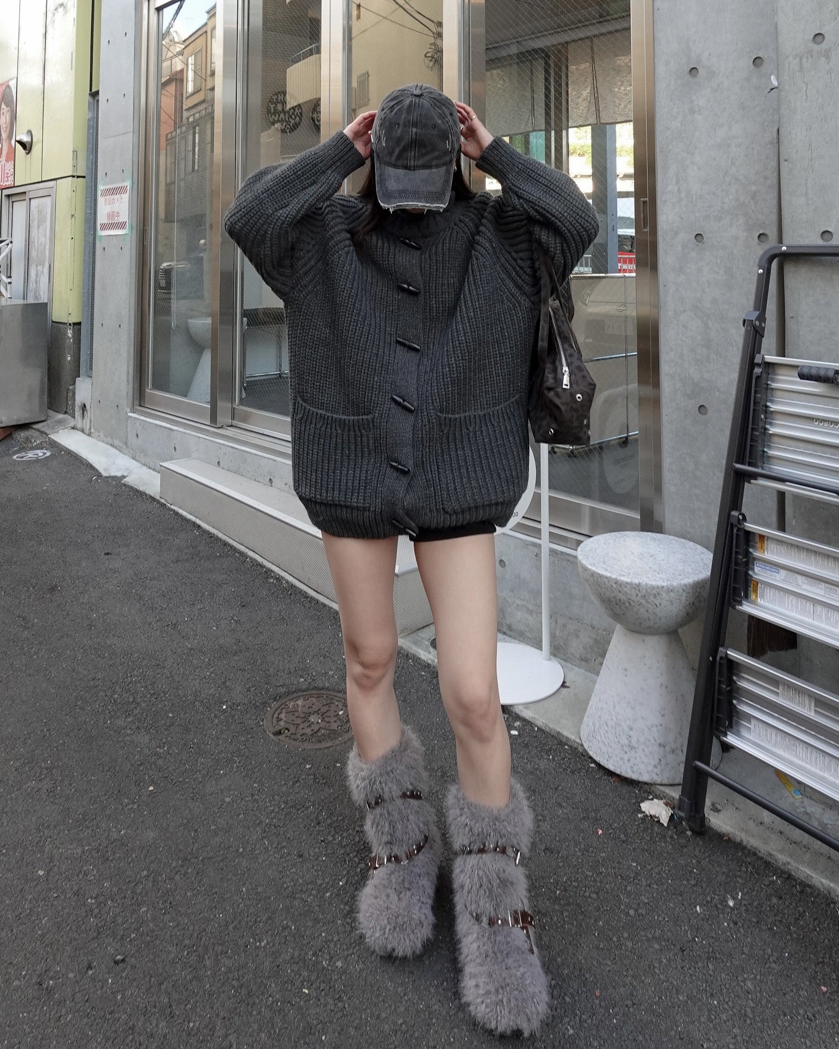 トグルボタンニットカーディガン – menot トグルボタンニットカーディガン – menot