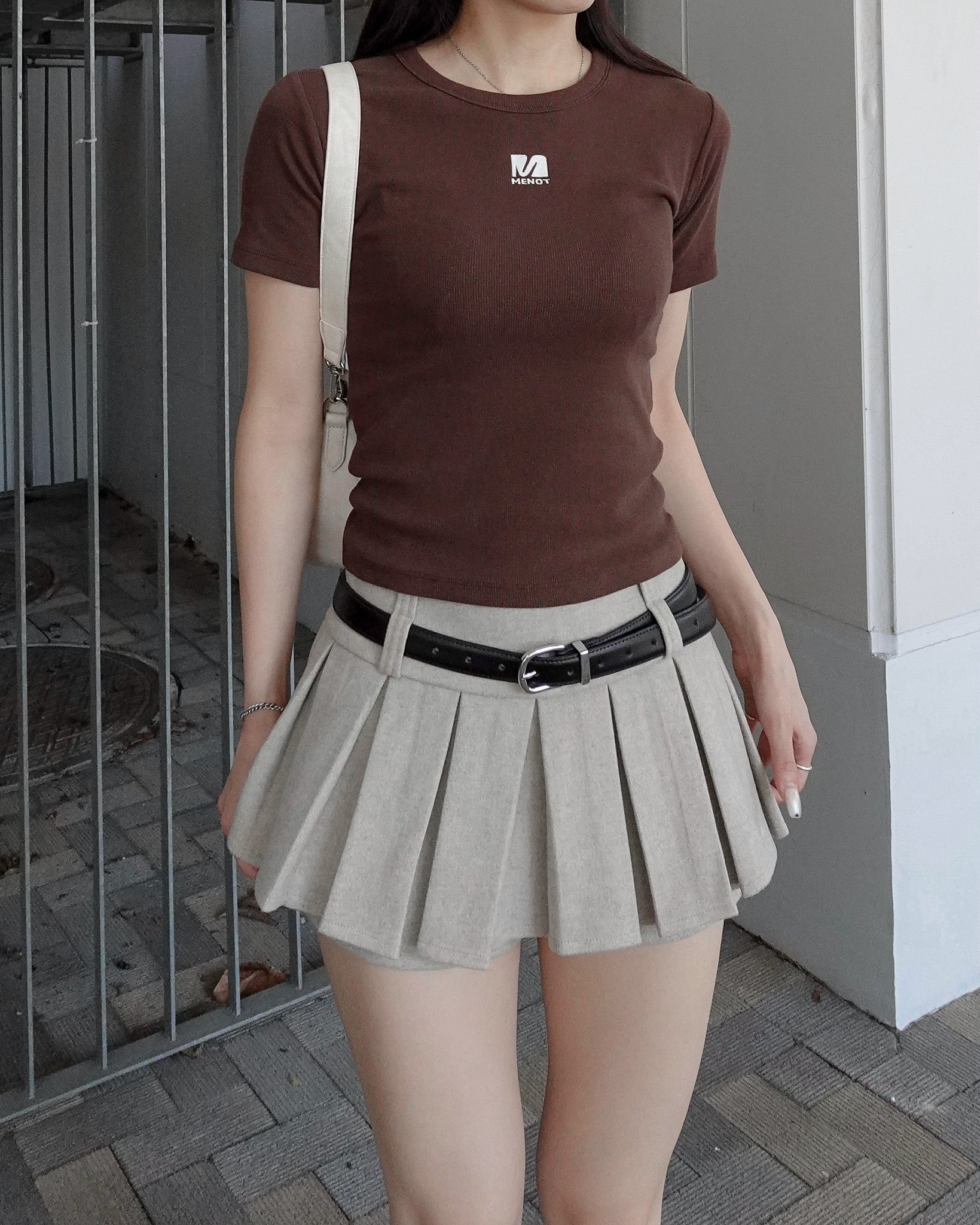 プリーツデザインショートパンツ – menot