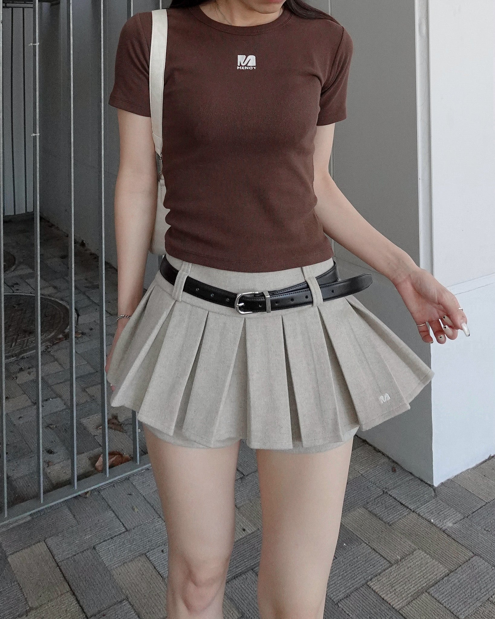 プリーツデザインショートパンツ – menot