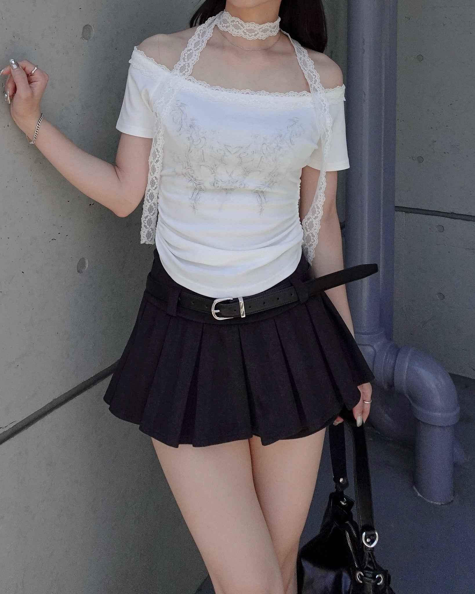 MENOT プリーツデザインショートパンツ プリーツデザインショートパンツ – menot