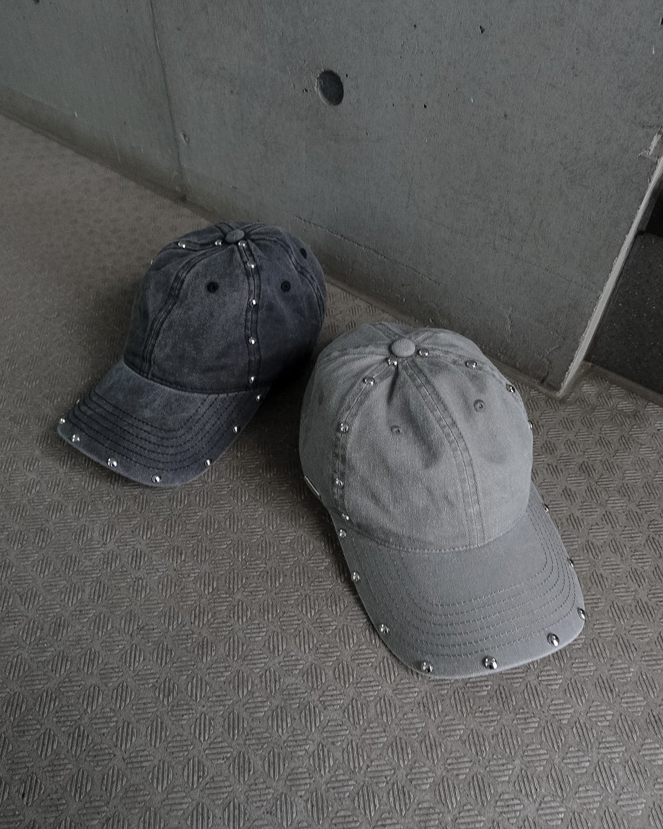 新作｜6/12(金)19:59まで10%OFF】シルバースタッズキャップ – menot