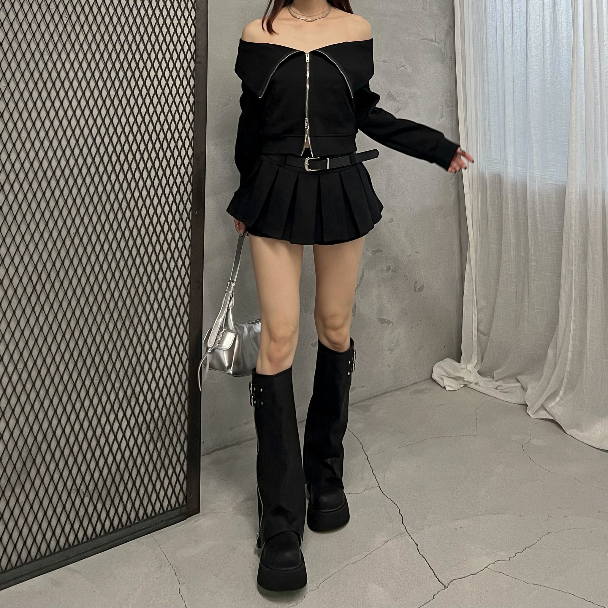 プリーツデザインショートパンツ – menot