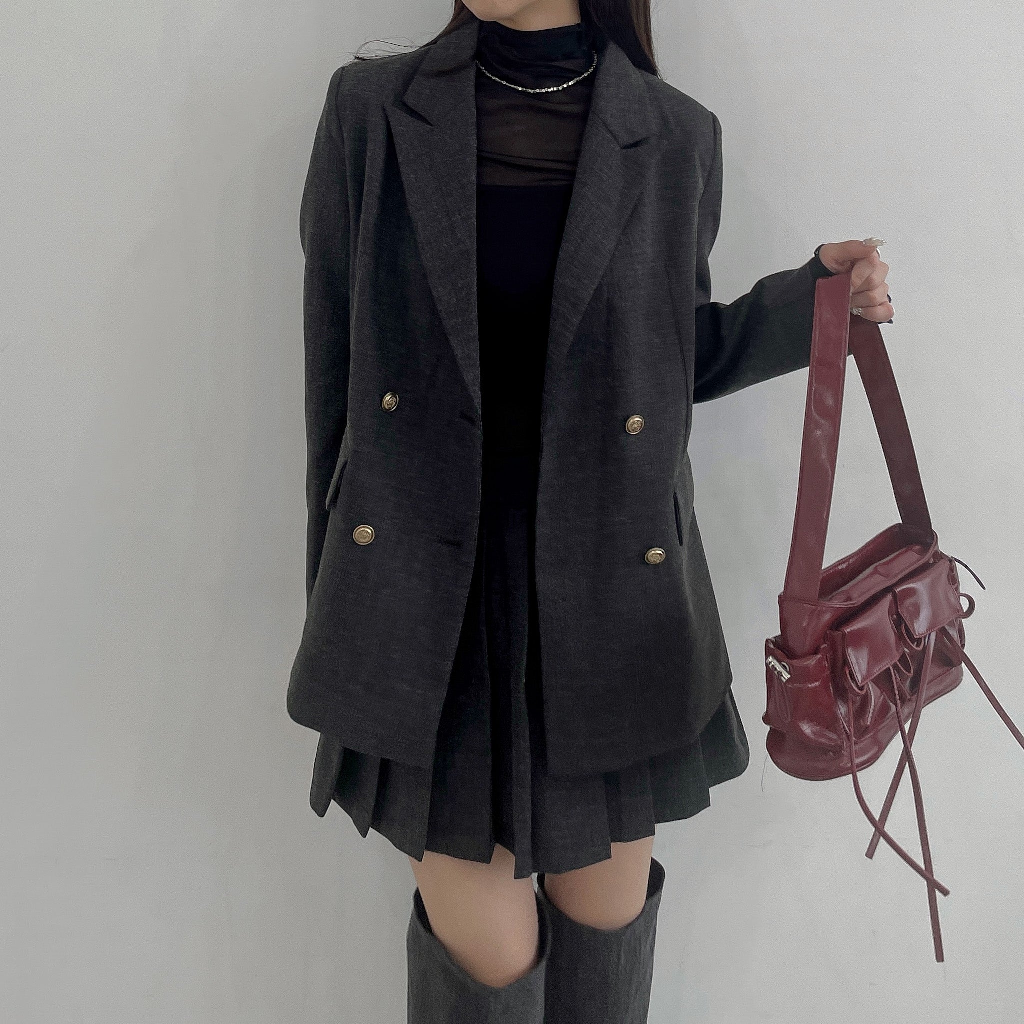 menot正規品⭐︎レースアップデニムセットアップ⭐︎美品♪実物画像あり ご好評いただいたデニムセットアップ再販です！ @fcty_official