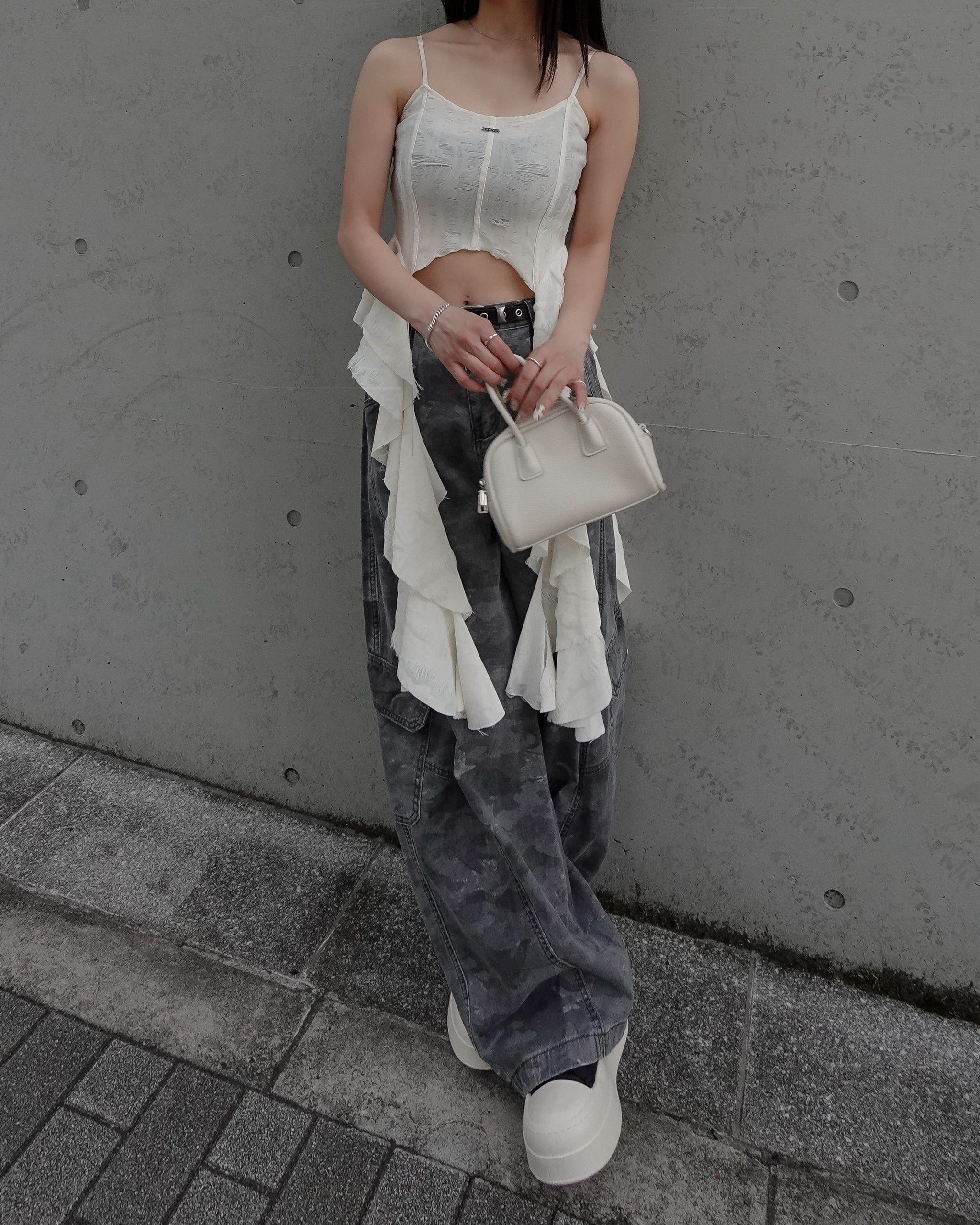 新作｜7/3(金)19:59まで10%OFF】ミリタリーワイドパンツ – menot