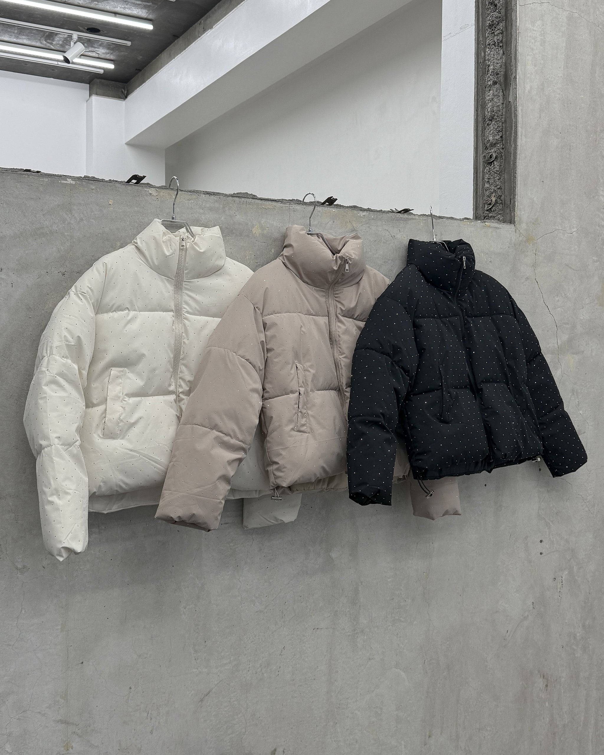 ラインストーンダウンジャケット – menot