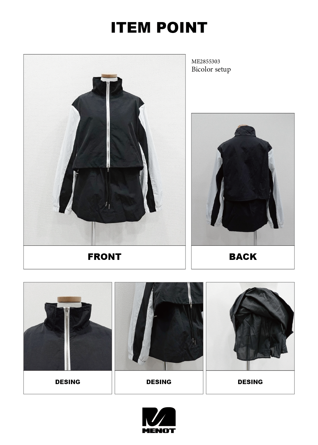 極美品 SWG BLACK PLATINUM バイカラー セットアップ M 極美品 SWG BLACK PLATINUM バイカラー セットアップ M