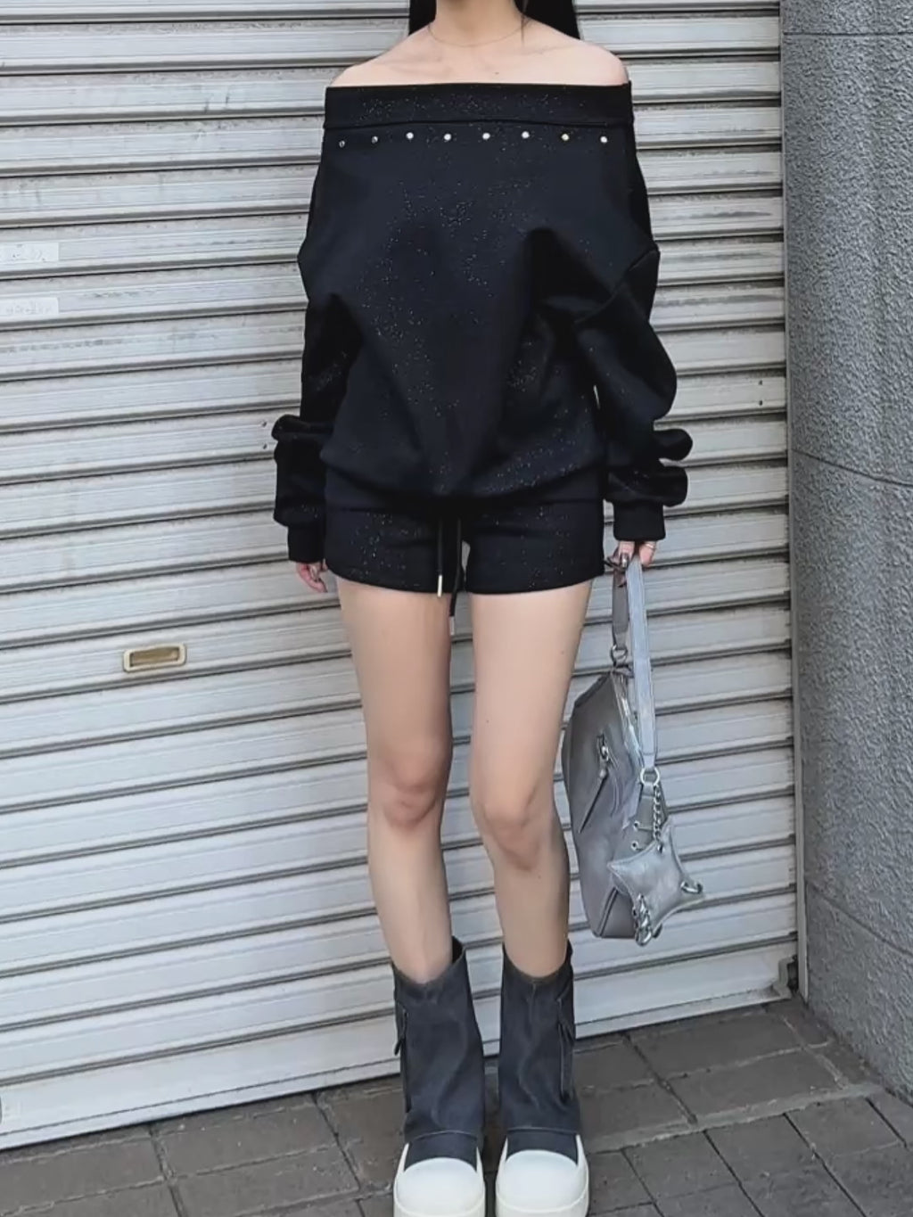 グリッタースウェットセットアップ – menot